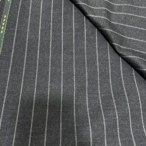 Striped FLANNEL %100 Wool Fabric